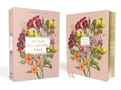 NIV Artisan Collection Bible (Comfort Print) - Blush Floral Leathersoft
