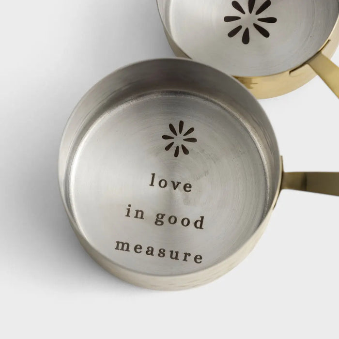 "Good Measure" Measuring Cups (Set of 4)