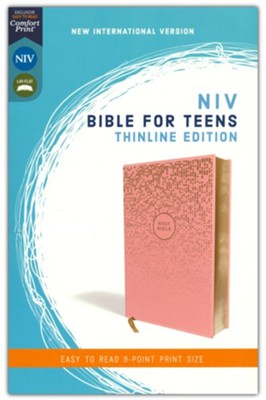 NIV Bible For Teens; Thinline Edition, Pink Cover