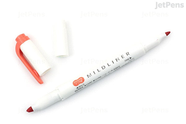 Mildliner Highlighter - Mild Vermillion