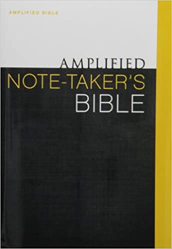 Amplified Note Taker's Bible