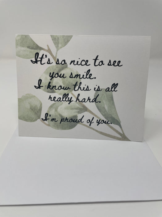 'I'm Proud of You' Card