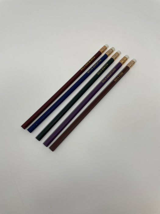 Five Solas Pencil Set