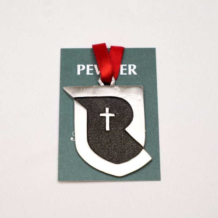 Redeemer Logo Pewter Ornament