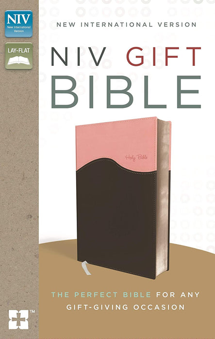 NIV Gift Bible, Pink & Chocolate