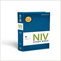 NIV Study Bible: Personal Size - Paperback