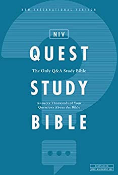 NIV, Quest Study Bible, Hardcover