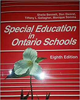 Special Education in Ontario Schools