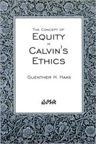 The Concept of Equity in Calvin's Ethics